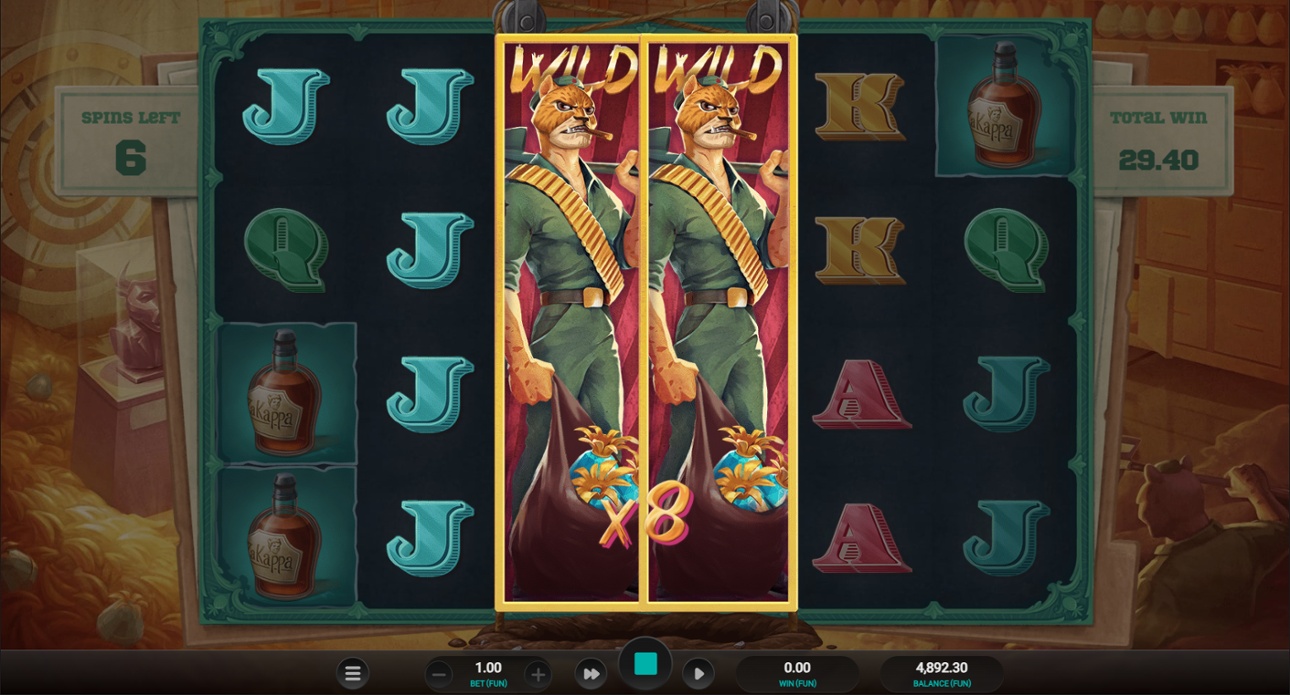Iron Bank - Expanding Wilds Free Spins