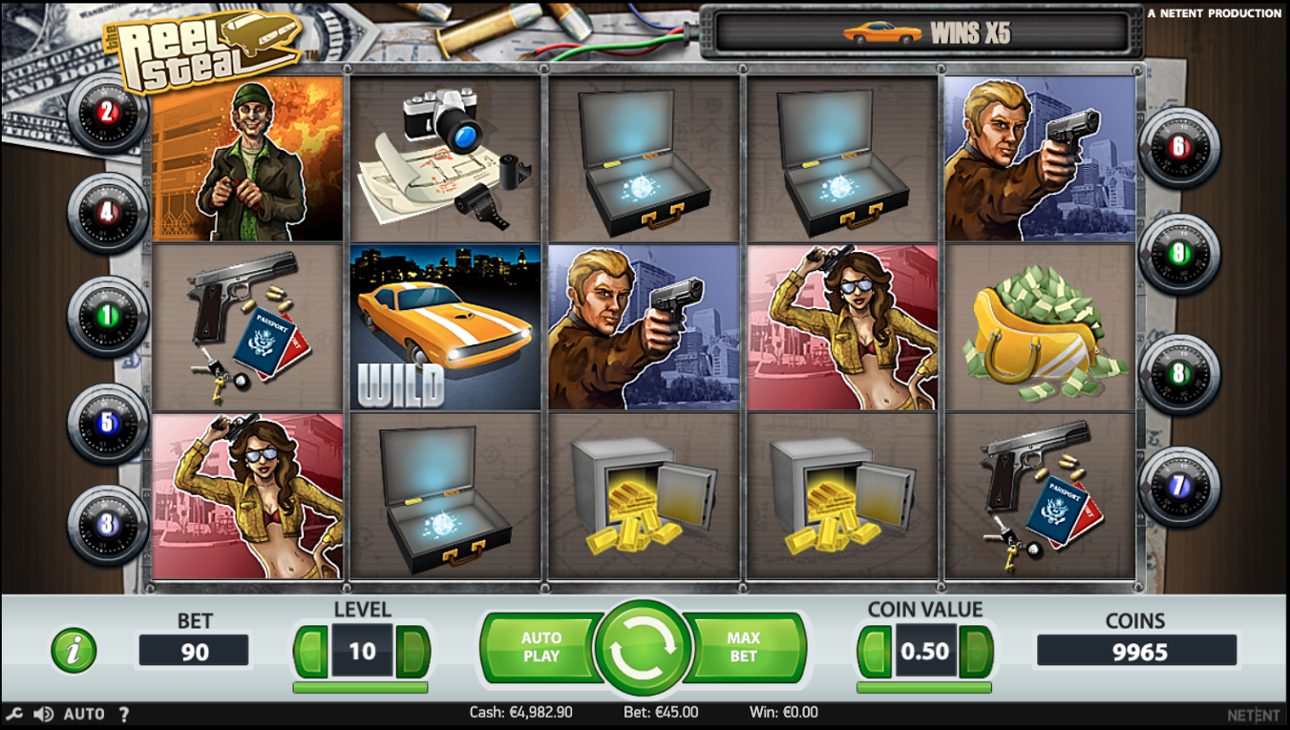 Reel Steal dated visuals