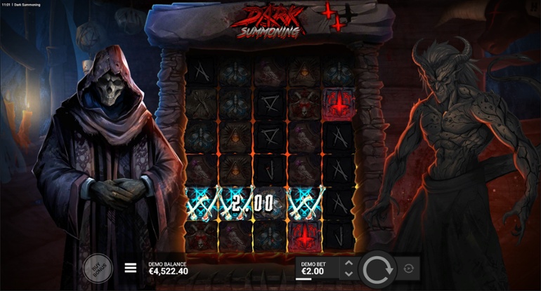 Dark Summoning slot win