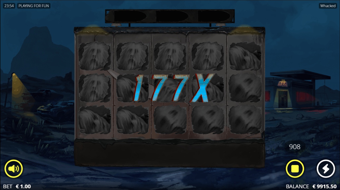 Featured Whacked Spins total multiplier payout