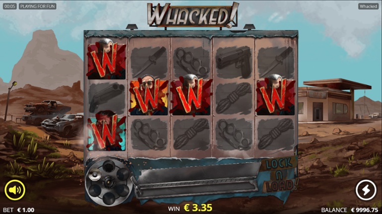 Whacked slot - Lock'N'Load feature