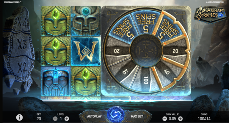 Asgardian Stones free spins