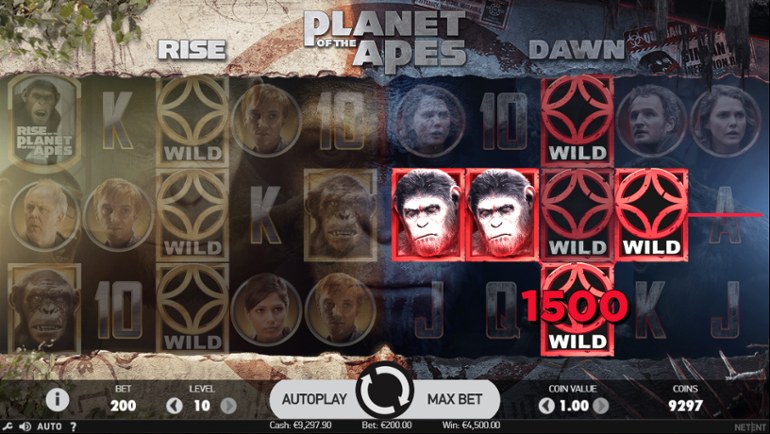 Planet of the Apes stacked wilds mirroring