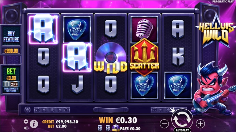 Hellvis Wild slot win