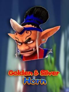 Golden and Silver Horn