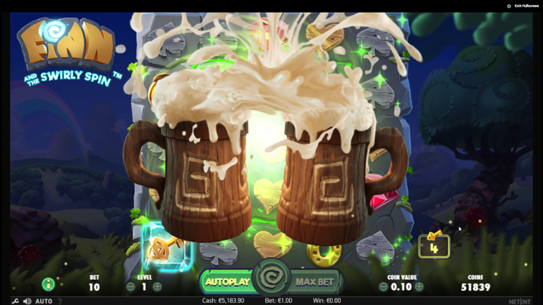 Finn and the Swirly Spin - Irish Luck feature