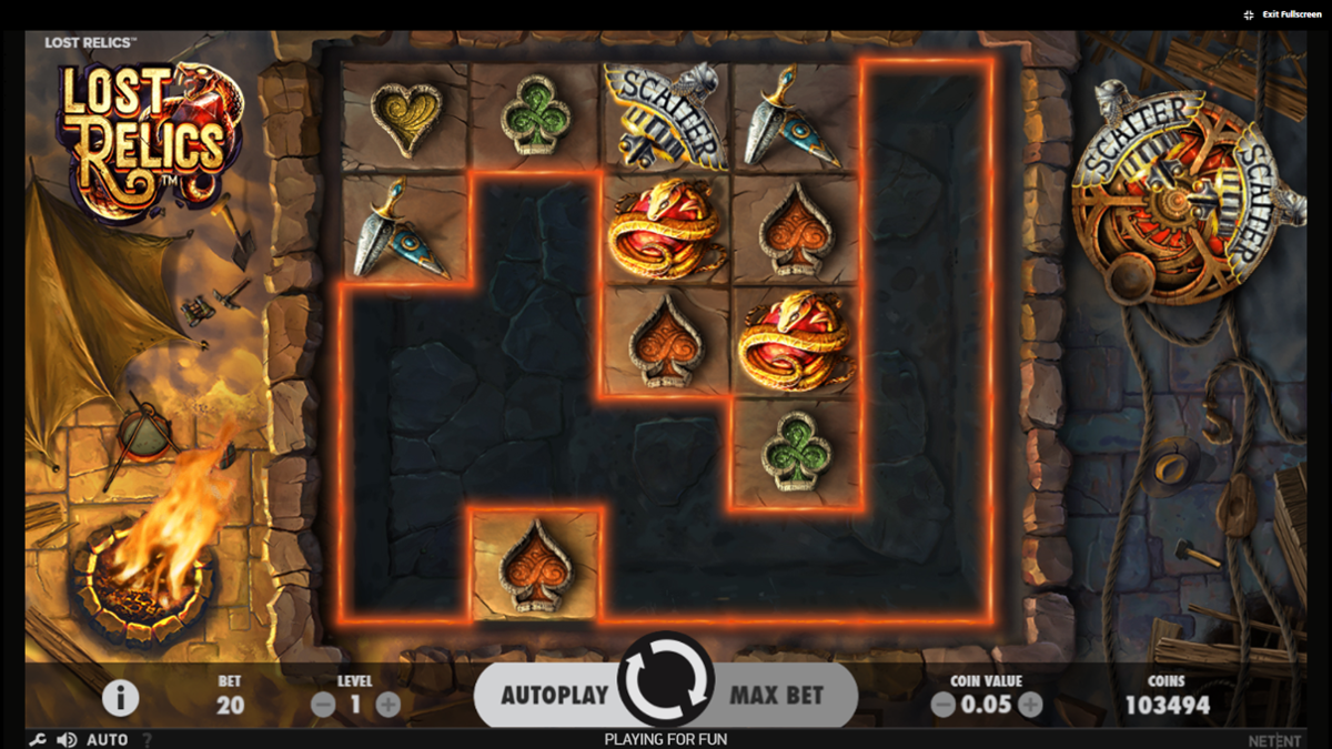 Lost Relics random event - Extra Scatter