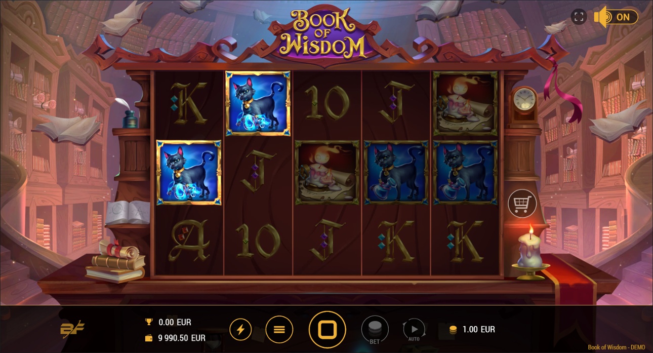 Book of Wisdom slot win