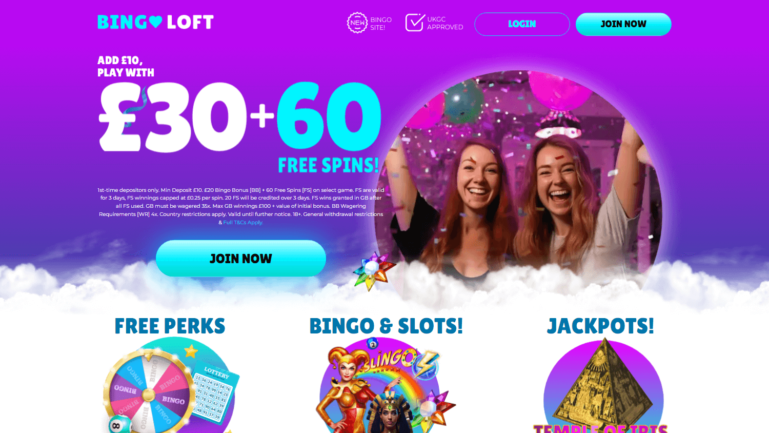 bingo_loft_casino_homepage_desktop