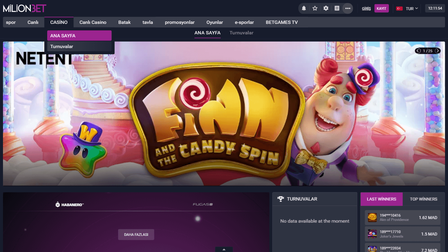 milionbet_casino_homepage_desktop