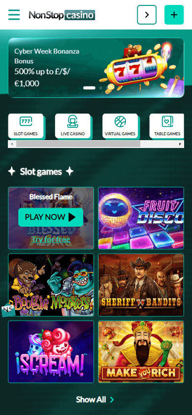 nonstop_casino_homepage_mobile