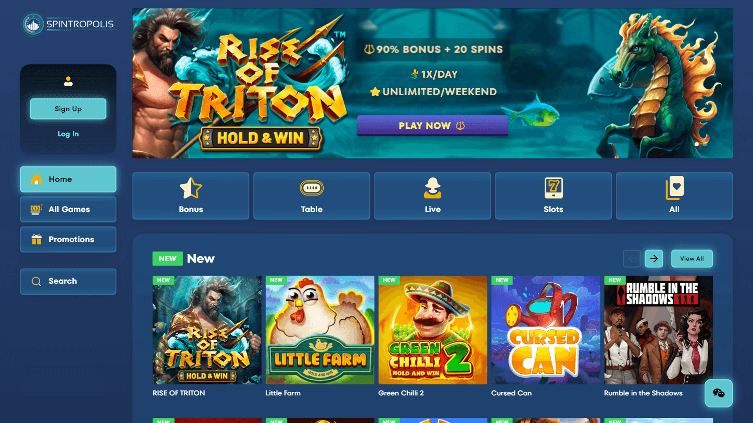 spintropolis_casino_homepage_desktop