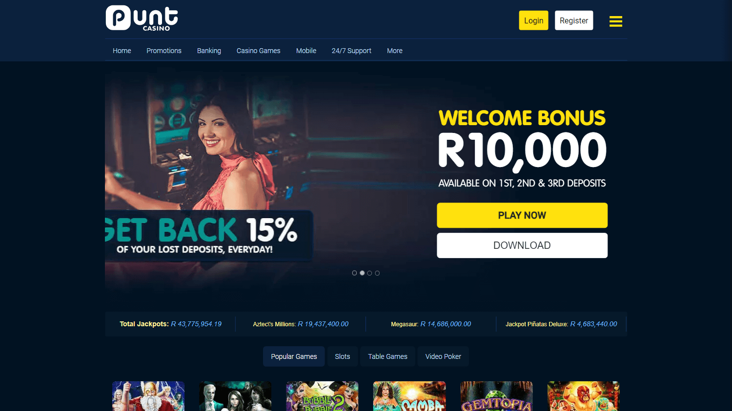 punt_casino_za_homepage_desktop