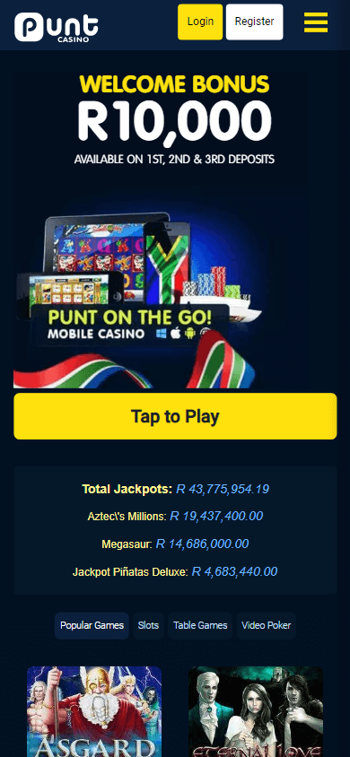 punt_casino_za_homepage_mobile