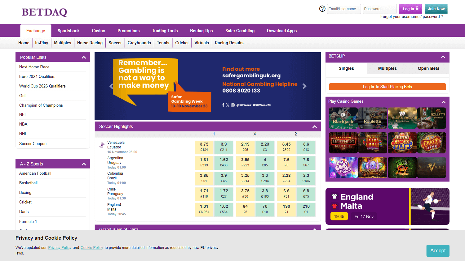 betdaq_casino_homepage_desktop