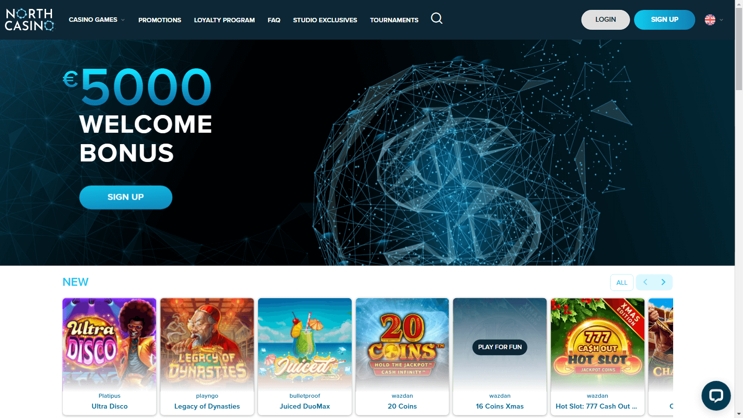 north_casino_homepage_desktop