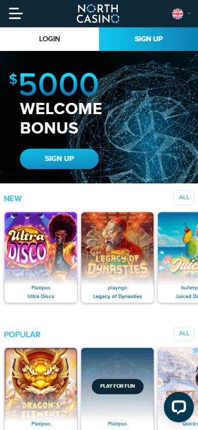 north_casino_homepage_mobile