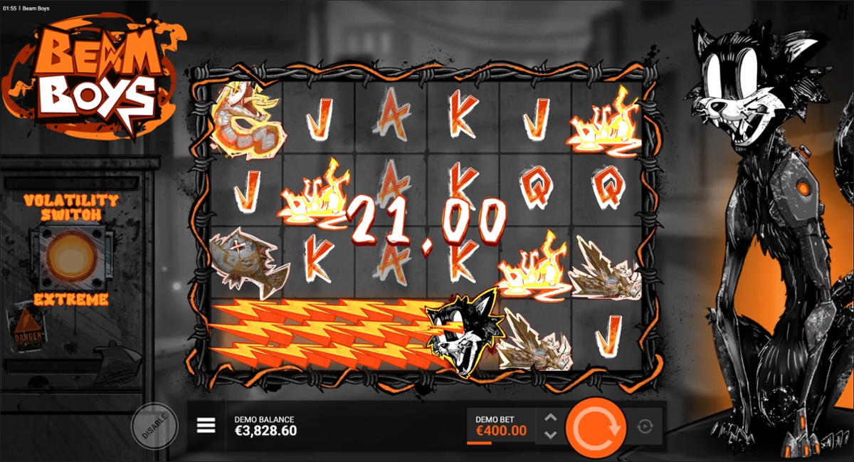 Beam Boys slot Bonus Feature