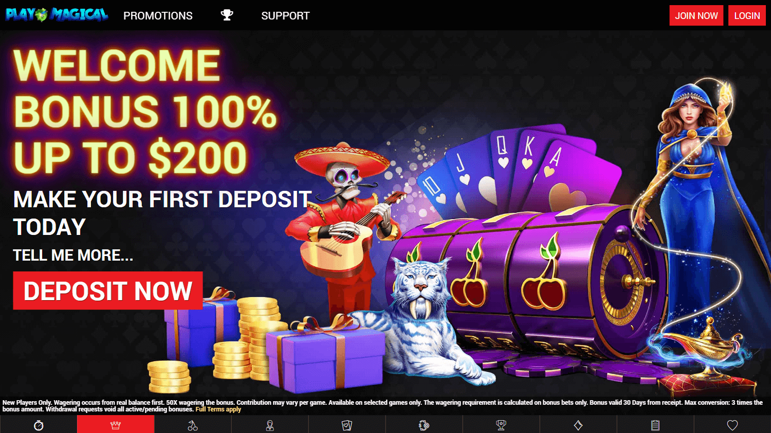 play_magical_casino_homepage_desktop