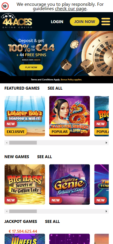 44aces_casino_homepage_mobile