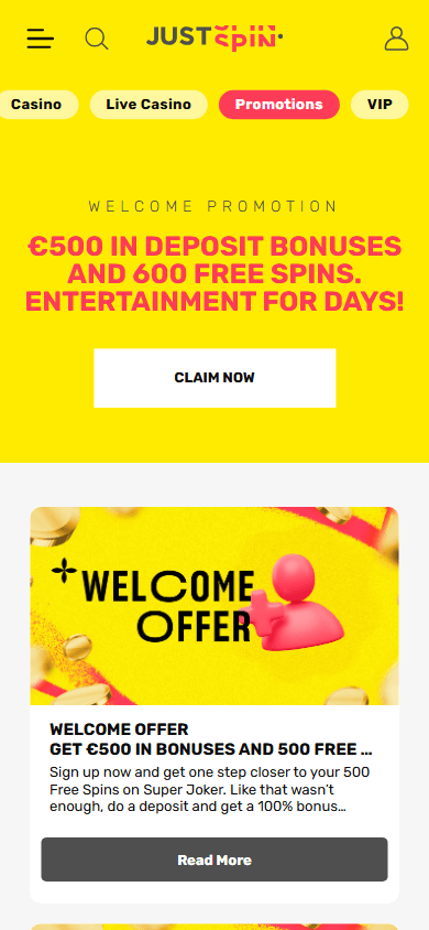 justspin_casino_promotions_mobile
