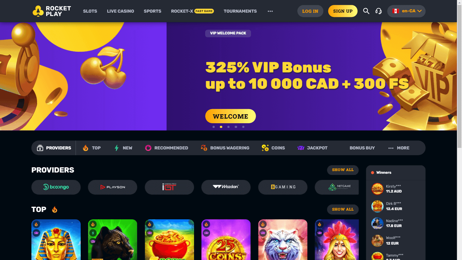 rocketplay_casino_homepage_desktop