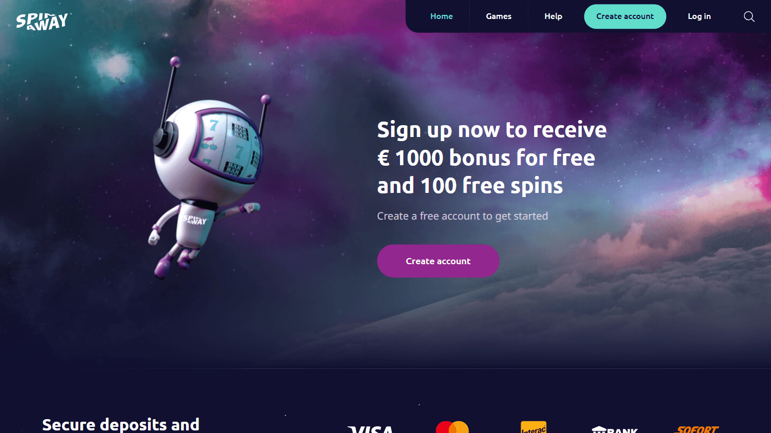 spinaway_casino_homepage_desktop