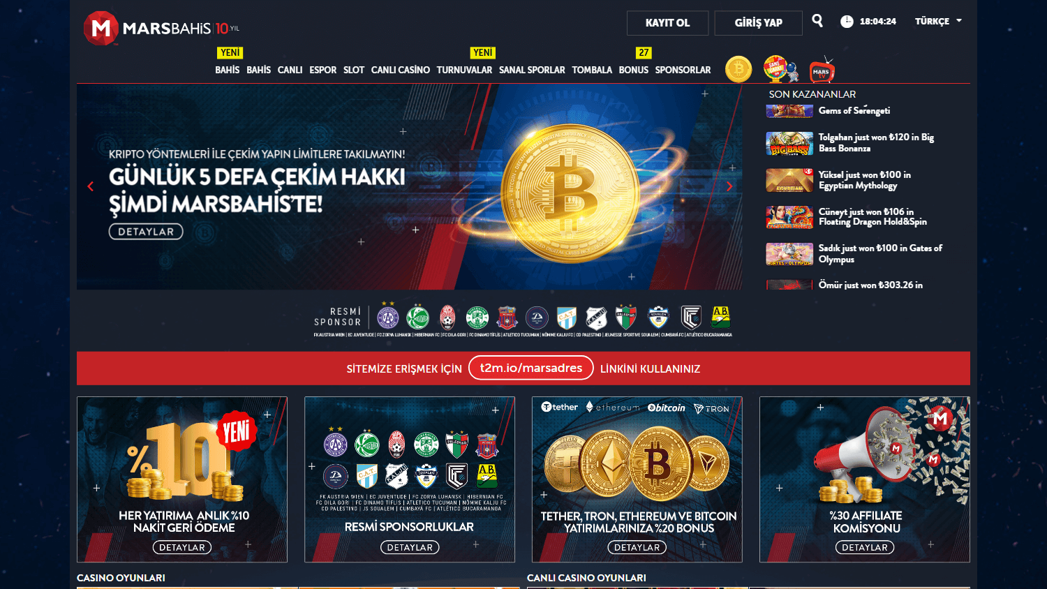 marsbahis_casino_homepage_desktop