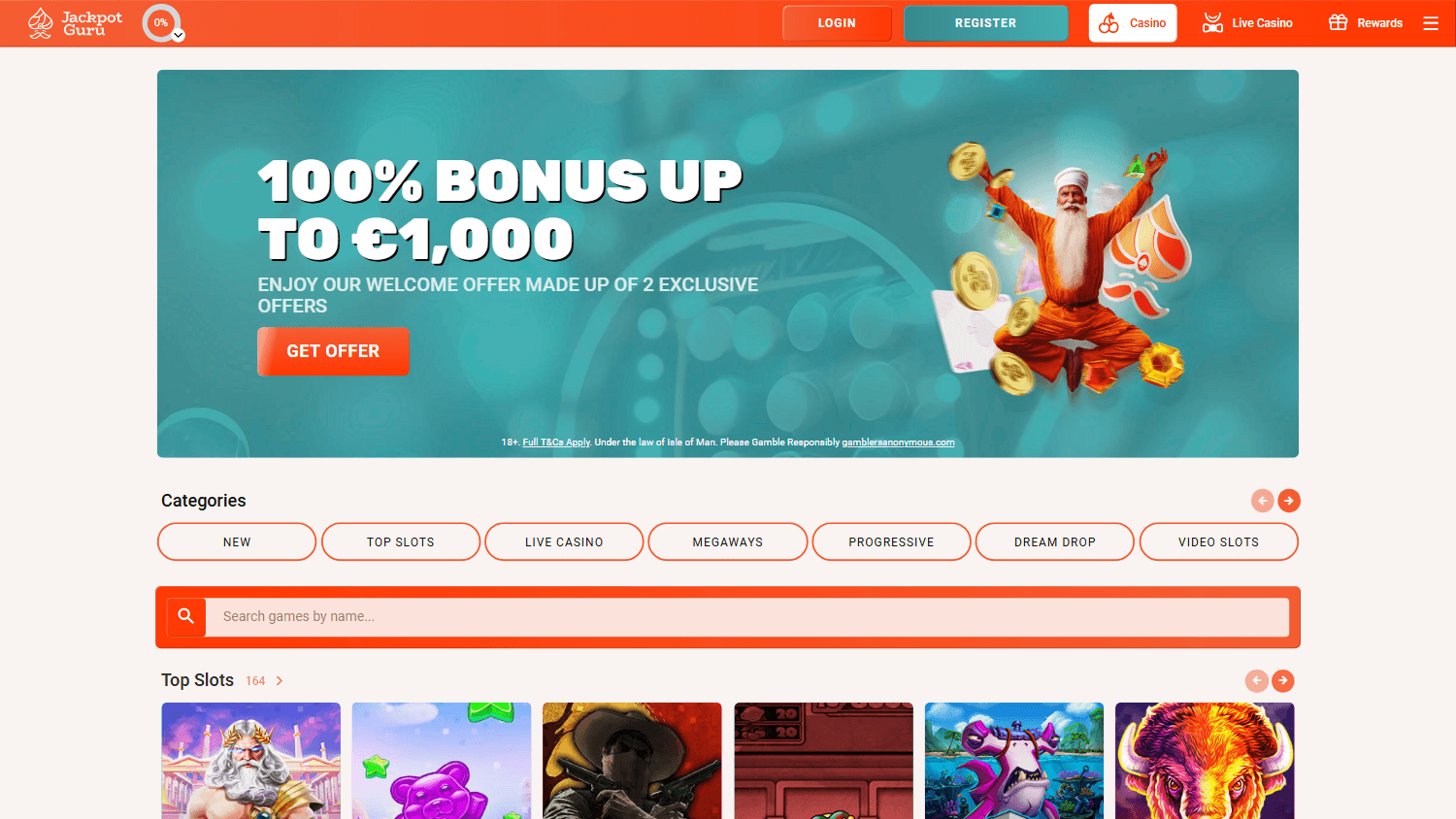 jackpotguru_casino_homepage_desktop