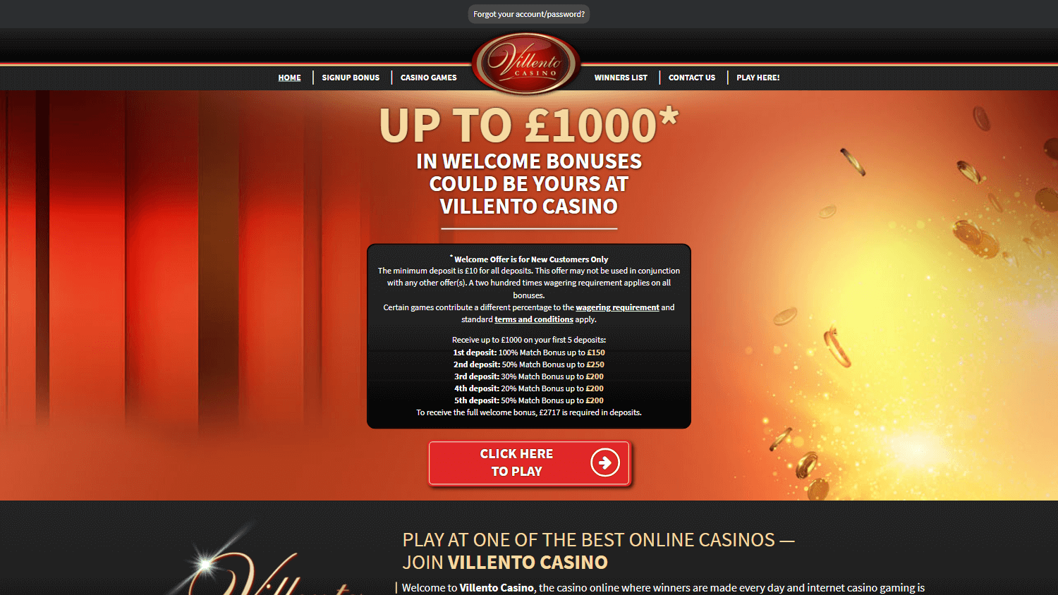 villento_casino_uk_homepage_desktop