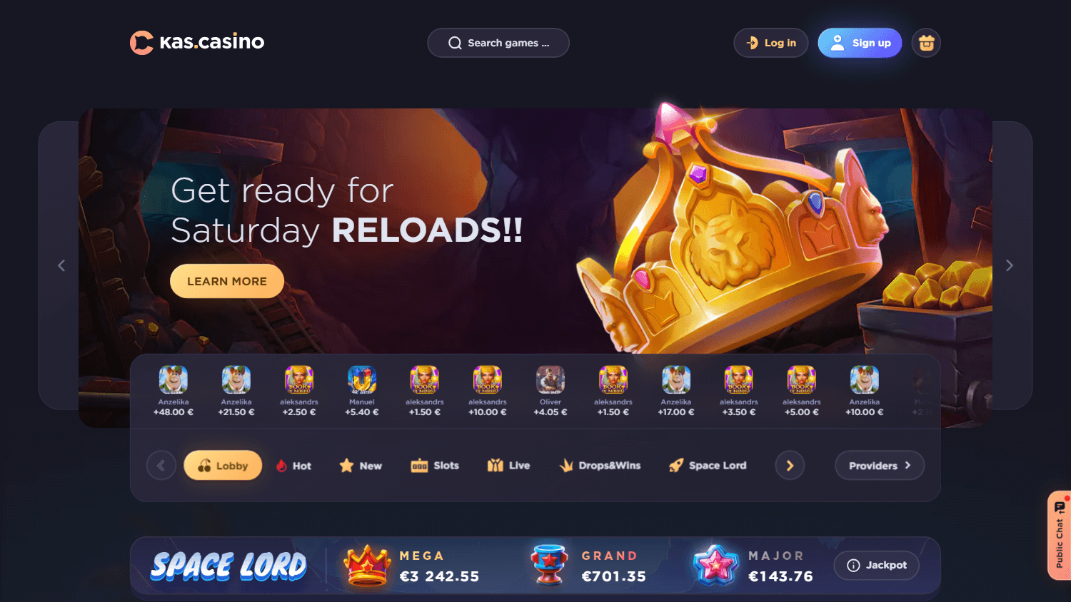 kas.casino_homepage_desktop