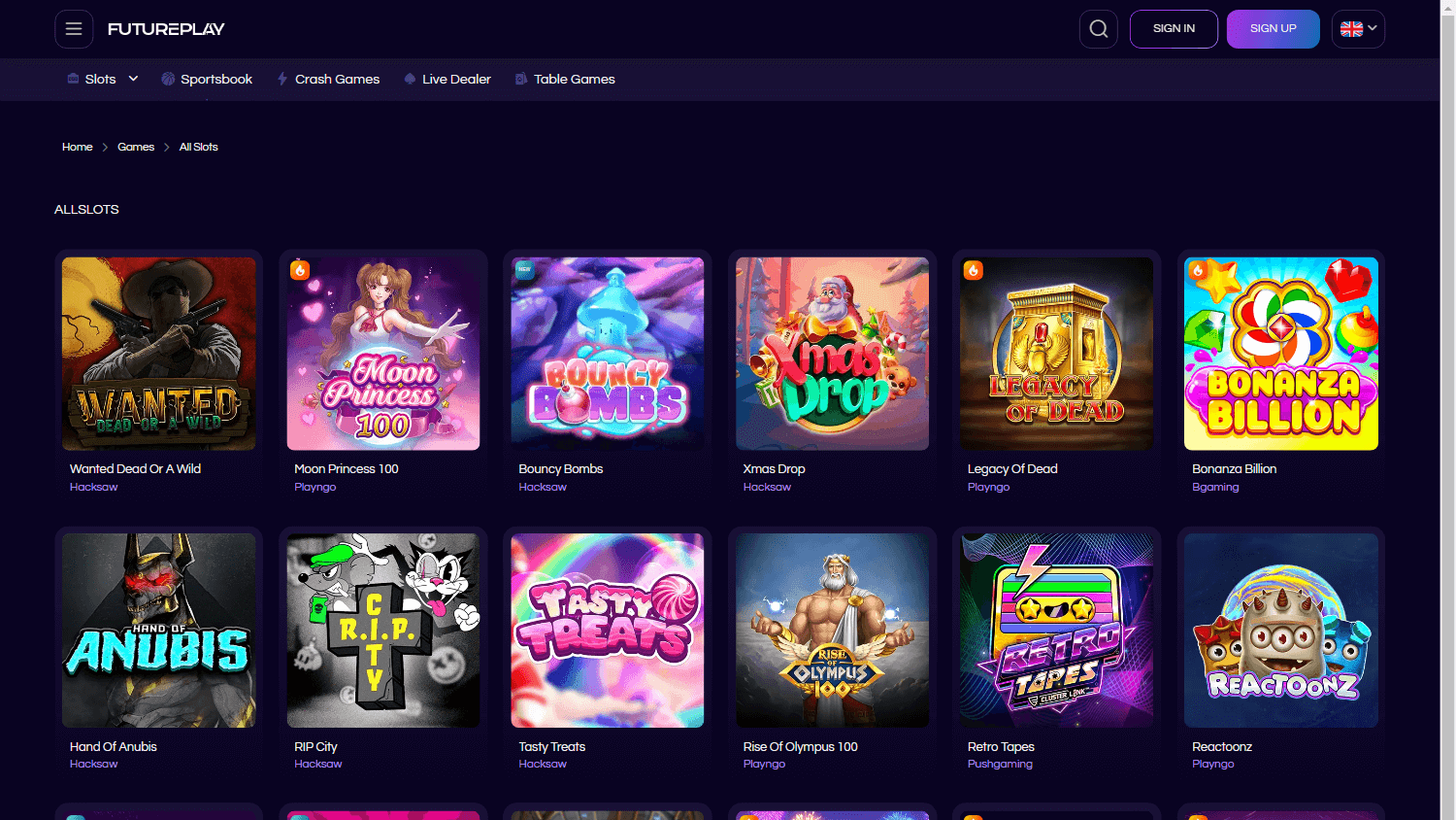 futureplay_casino_game_gallery_desktop