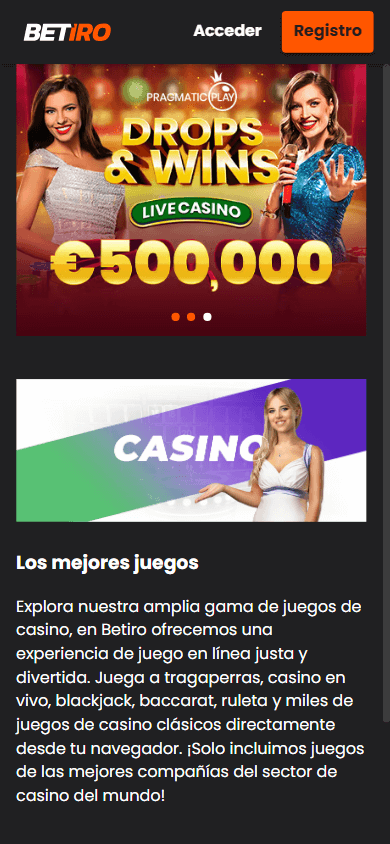 betiro_casino_homepage_mobile
