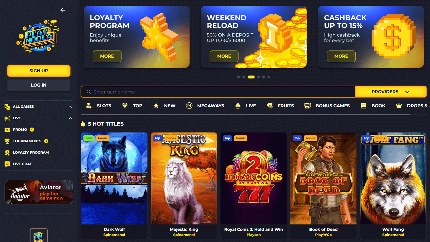 playmoola_casino_homepage_desktop