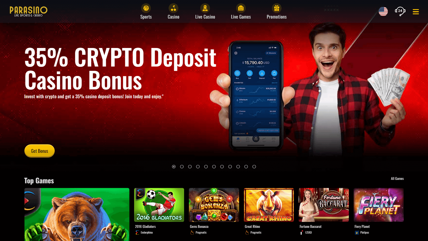 parasino_casino_homepage_desktop