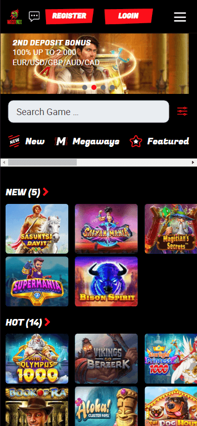 wagerinox_casino_homepage_mobile