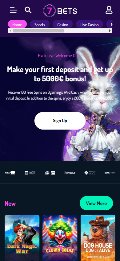 7bets.io_casino_homepage_mobile