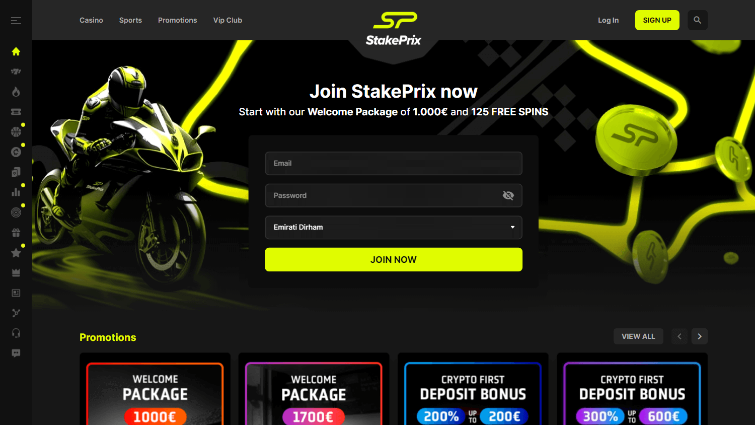 stakeprix_casino_homepage_desktop