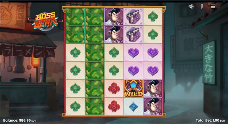 Boss Bear - Reveal symbols