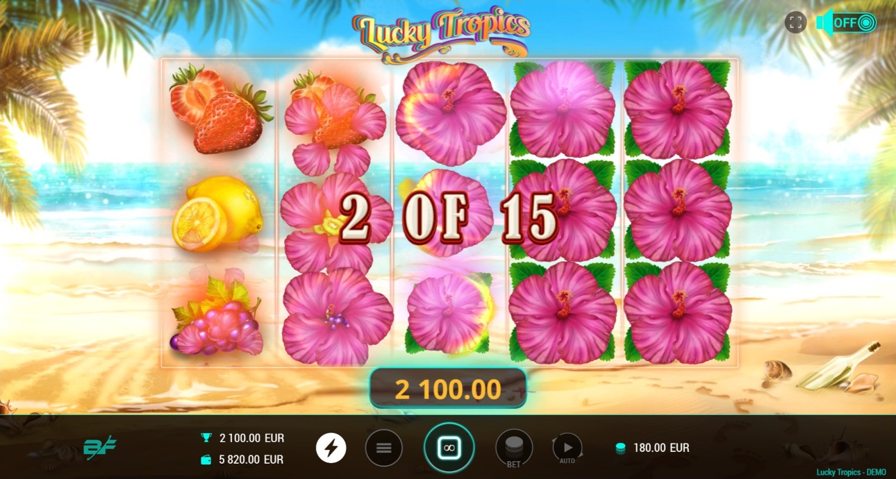 Lucky Tropics free spins