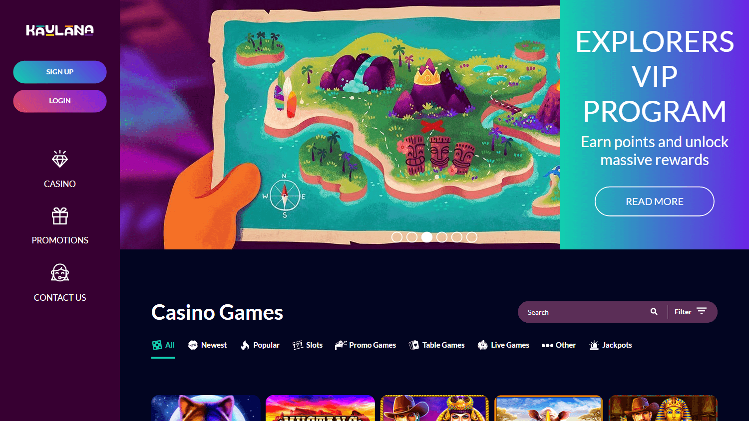 kaulana_casino_homepage_desktop