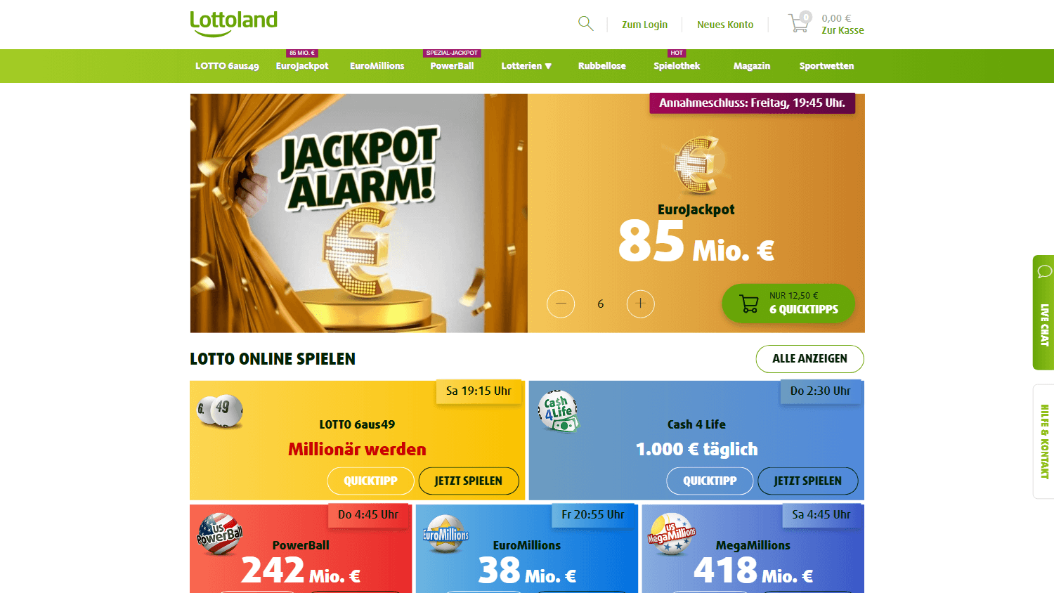 lottoland_casino_homepage_desktop