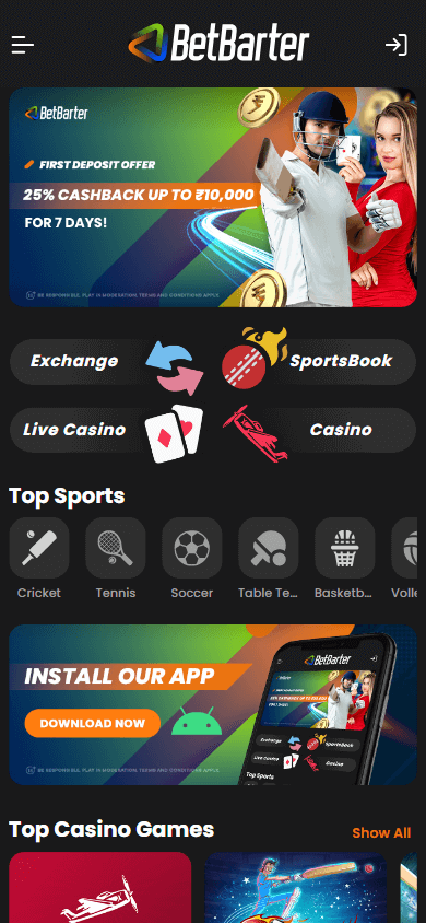 betbarter_casino_homepage_mobile