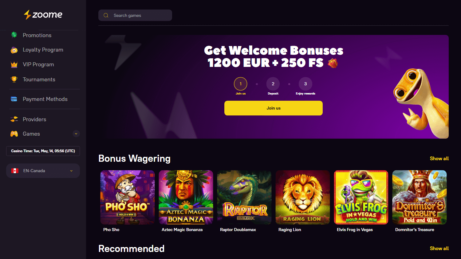 zoome_casino_homepage_desktop