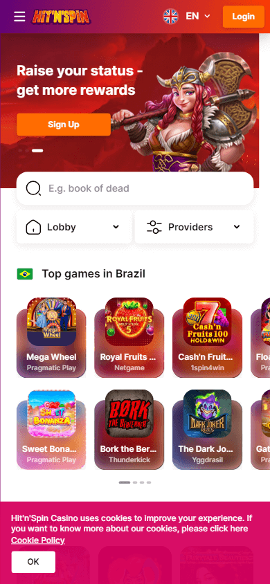 hitnspin_casino_homepage_mobile