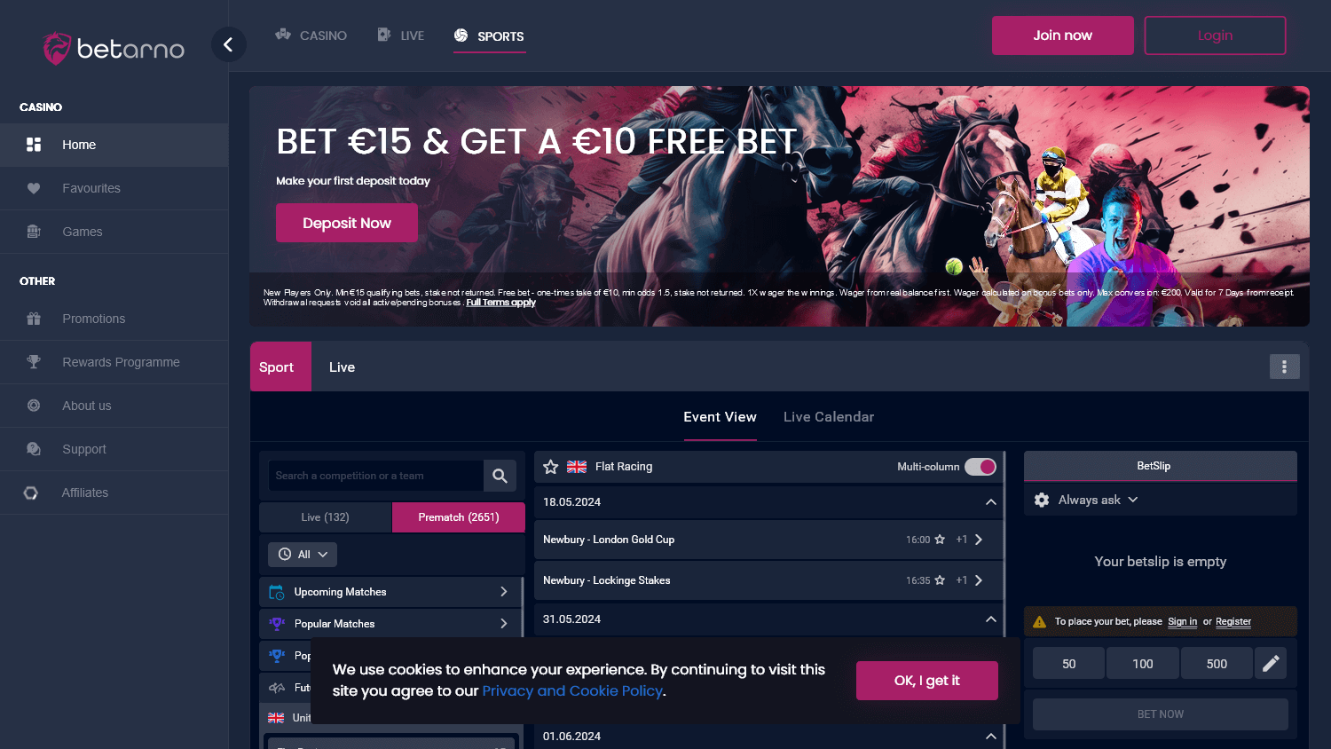 betarno_casino_homepage_desktop