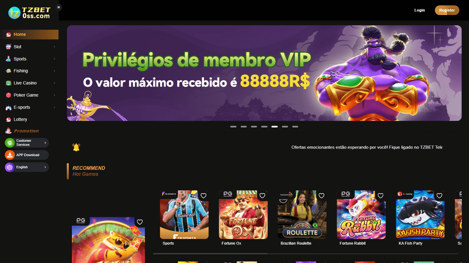 tzbet_casino_homepage_desktop