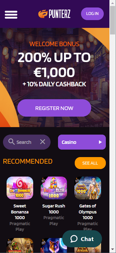 punterz_casino_homepage_mobile.png