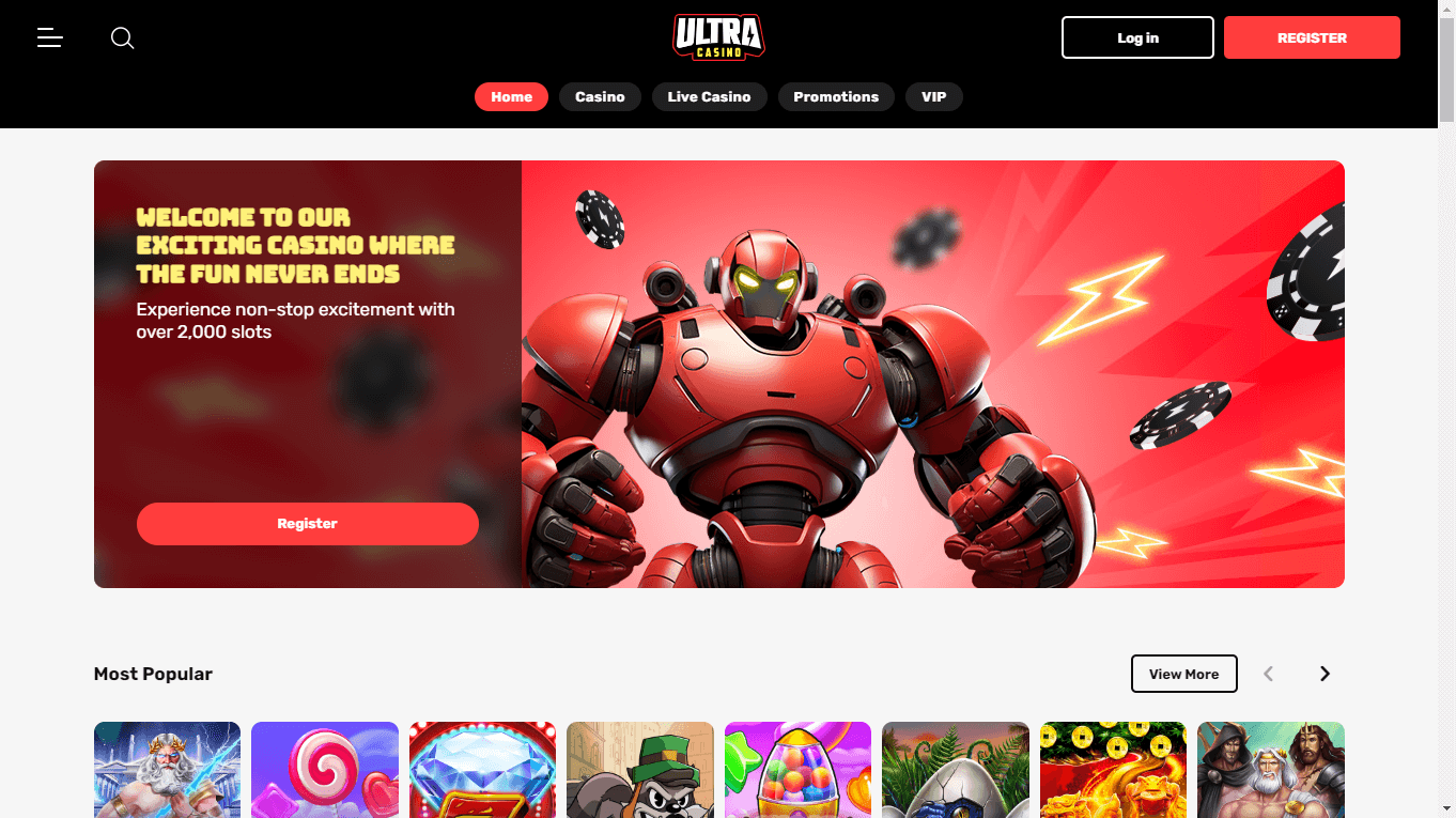 ultra_casino_homepage_desktop