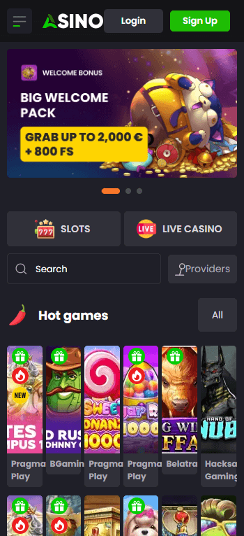 asino_casino_homepage_mobile